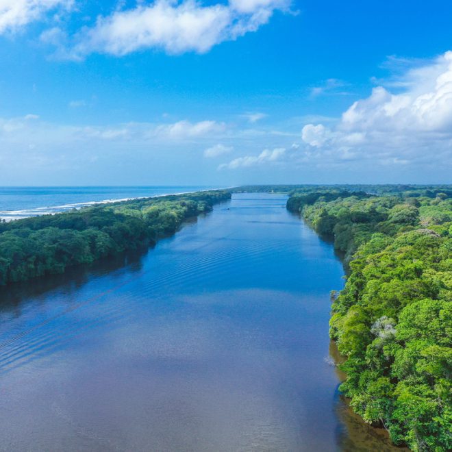 Tortuguero canals view