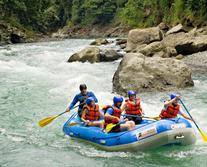 Pacuare whitewater rafting